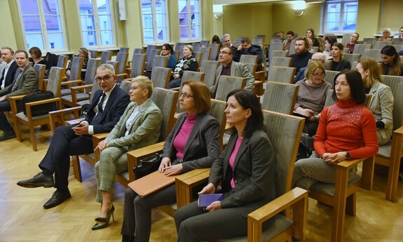 Uczestnicy Dnia Otwartego z Narodową Agencją Wymiany Akademickiej; fot. K. Adamczewski